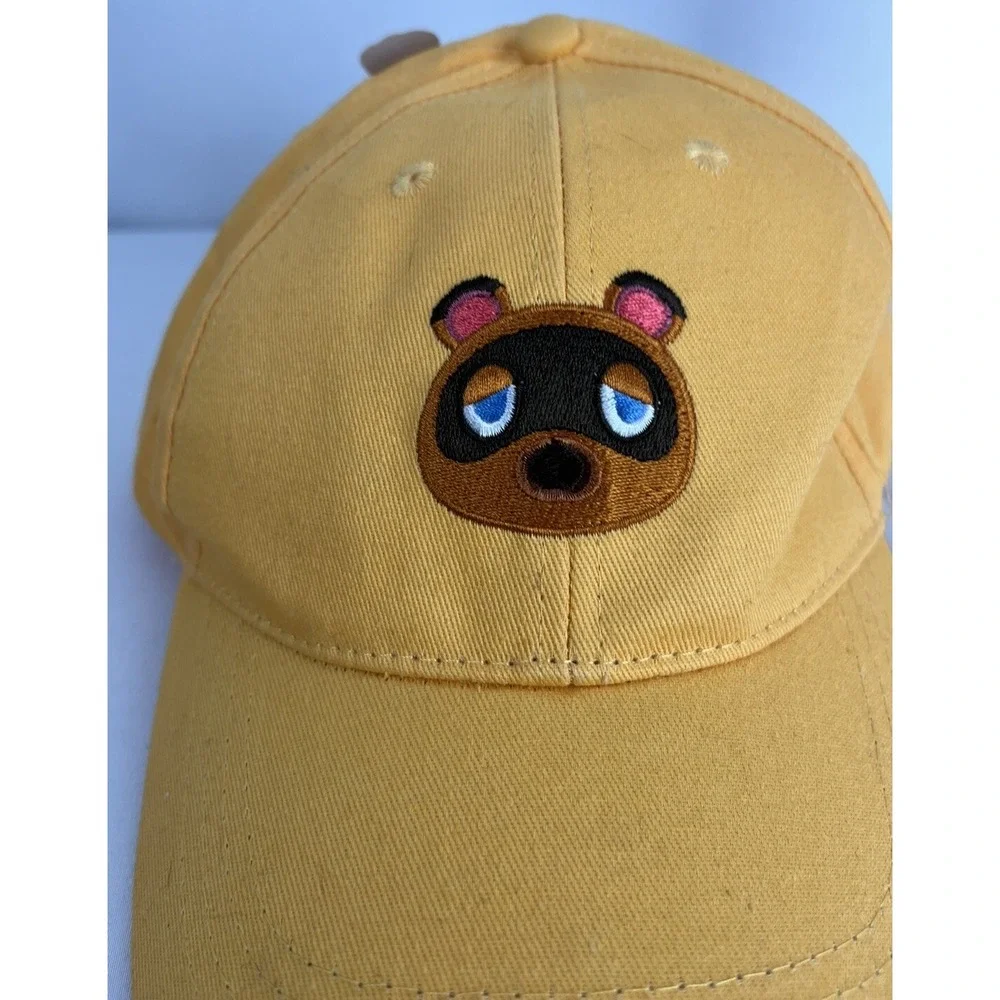 Nintendo Animal Crossing New Horizons Tom Nook Adjustable Hat Cap Culturefly NWT